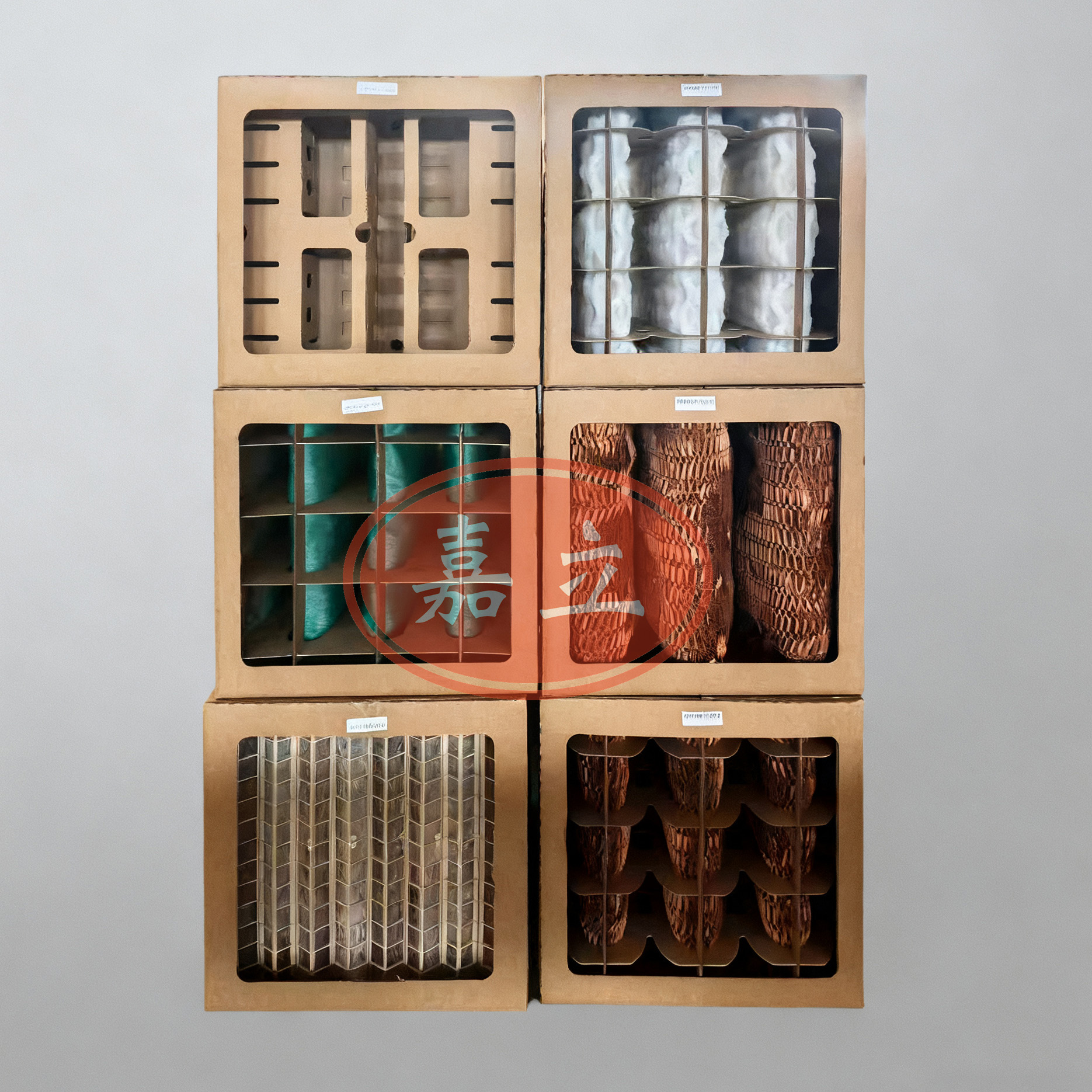 徐水纸盒式漆雾过滤纸箱